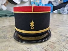 French Military Kepi, France Army Embroidery Cap, Officer Peak Embroidered Hat picture