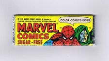 Marvel Comics Topps Sugar Free Bubble Gum 1978 MIP Unbroken & Unopened w/Comic picture
