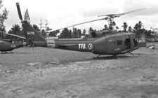 THAI ARMY, Bell UH-1h, 5202, at Nakhon Thailand, in 1974, 35mm size NEGATIVE picture