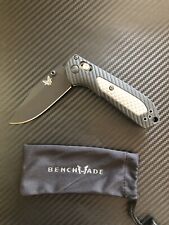 Benchmade 565 Mini Freek S30V Tan Rubber Grip Handle Folding Knife Mint picture