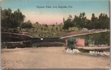1910s LOS ANGELES, California Hand-Colored Postcard 