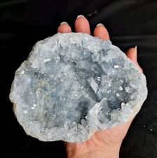 Large Clear Celestite Geode | Crystal Points | High Quality  picture