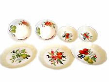 set of 7 Lenox - Orchard In Bloom 2 Salad Plate ,5  Salad Bowl picture
