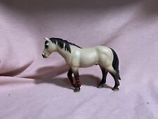 Schleich RARE RETIRED Riding School Trained Lesson Horse 13706 Buckskin Pony picture