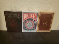 Bicycle Playing Cards (Muralis, Verbena, Shin Lim Decks) (Lot Of 3) New***** picture