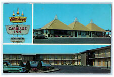 c1950's Stuckey's Carriage Inn Altamont Illinois IL Vintage Multiview Postcard picture