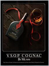 V.S.O.P. Cognac By Mumm Vintage May, 1986 Full Page Print Ad picture