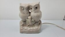 Vintage Owls On A Branch Nightlight Muted Colors WORKS 6