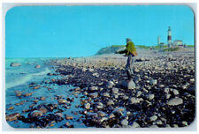 c1960's A Fisherman's Paradise Montauk Point Long Island New York NY Postcard picture