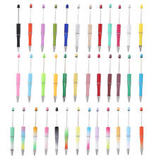 Beadable Pens Stylish Refillable Ballpoint Pens for Smooth Writing School Suppli picture