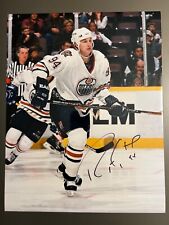 Signed Original hockey photo Ryan Smyth Oilers 1994 11x14 picture
