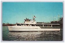 Postcard TX  Boat Ship MV Sam Houston Luxury Vessel View Texas                picture