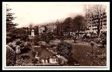 Bournemouth England United Kingdom The Upper Gardens RPPC Postcard pc157 picture