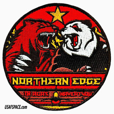 USAF 18th AGGRESSOR SQ-18 AGRS-NORTHERN EDGE-F-16-Eielson AFB, AK-ORIGINAL PATCH picture
