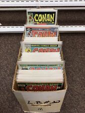 Marvel Comics Conan the Barbarian Run Lot 17-255 Plus Annual Missing in Bio picture