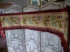 Authentic French Tapestry /Velvet Mantle Pelmet  19th Century picture