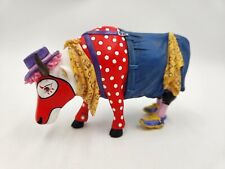 2002 Cow Parade Westland Giftware #9150 BULL FIGHT'N BOSSIE Rodeo Clown picture