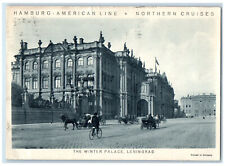 1930 Reliance Steamer Cruise Hamburg American Line Winter Palace Postcard picture