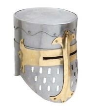 NEW Knights Templar Crusader Helmet Medieval Armor Replica 18G Steel picture
