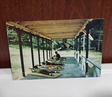ONTEORA SCOUT RESERVATION  5.5 x 3.5  Postcard LIVINGSTON MANOR NY  Safety First picture