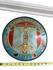 Vintage 1950's Marx King Arthur Excalibur Litho Tin Shield (B) picture