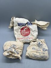 Vintage Cramer Batter's Rosin Bag w/ original paper Bag, Gardner Kansas USA picture