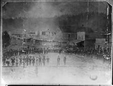Celebrating admission of Oregon to the Union. Portland. Oregon Territory picture