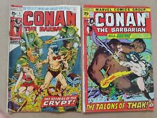 Conan the Barbarian 8 Fair 11 VG 1971 Barry Windsor Smith LOW GRADE LOT of 2 picture