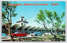 c1960s Oakland International Airport Terminal Exterior California CA Postcard picture