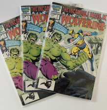 Incredible Hulk & Wolverine #1 - 1st Reprint of #181 - Lot of 3 Comics picture