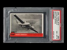 1956 ✈️ Topps Jets Spotter Series #89 Fouga Gemeaux PSA-8 picture