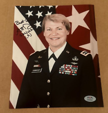 GENERAL ANN DUNWOODY SIGNED 8X10 PHOTO PSA/DNA COA AUTHENTIC MILITARY picture