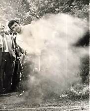 1970 Press Photo TONY JACKLIN Golfer Sand Trap Shot Piccadilly Wentworth Club kg picture