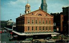 Vtg Faneuil Hall Cradle of American Liberty Boston Massachusetts MA Postcard picture