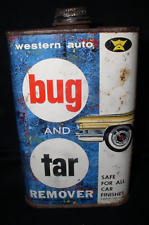 Western Auto Bug and Tar Remover~1964 Empty Tin~6