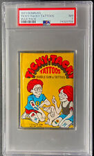 (POP 9) 1971 Donruss Ticky-Tacky PSA 7 Tattoo Non Sports Wax Pack picture