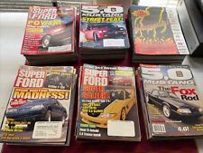 72 Issues Super Ford + 5.0 Mustang Magazine + 10 Ford Racing Motorsport Catalogs picture