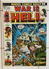 WAR IS HELL (Decision At Dawn) #1 1973 Marvel Comics Group (First Issue) picture