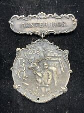 Vintage Antique BPOE Order of Elks LODGE Member Pin Badge MEDAL picture