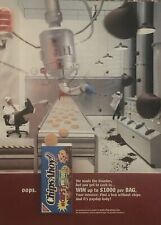 1999 Nabisco Chips Ahoy Chocolate Chip Cookies Oops Win $1000 VTG 90s PRINT AD picture