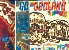 GODLAND TRADE PAPERBACK VOL. 1 2 SUNNY DELIGHT 3 PLASTIC PARTY LOT (VF/NM) IMAGE picture