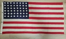 ULTRA *RARE WWII JAN 1944 D-Day Invasion  48 Star Ensign # 11 Landing Craft Flag picture
