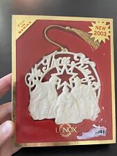 Lenox 2003 Christmas Ornament 
