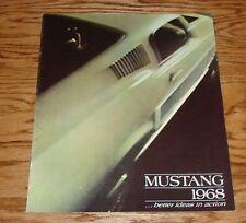 1968 Ford Mustang Sales Brochure 68 Convertible Fastback Hardtop picture