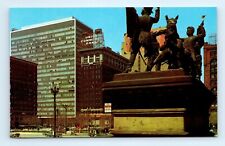 Public Square Cleveland Electric Illuminating Building Cleveland OH Postcard picture