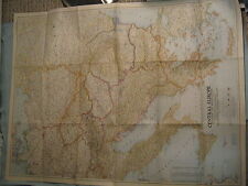VINTAGE CENTRAL EUROPE WITH THE BALKAN STATES MAP National Geographic Sept. 1951 picture