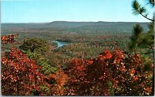 Birmingham, AL - View from Double Oak Mountain Postcard Chrome Unposted picture