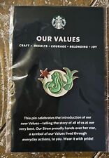 NEW Starbucks 2024 Anniversary Siren Collector's Pin - RARE & LIMITED EDITION picture