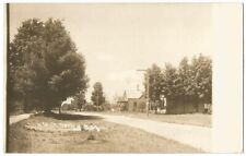 Morley Michigan MI (Mecosta County) 4th Street Town View RPPC Real Photo c.1910 picture