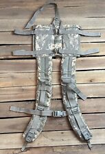 US MILITARY MOLLE II ENHANCED SHOULDER STRAPS ACU RIFLEMAN CAMPING RUCKSACK GC picture